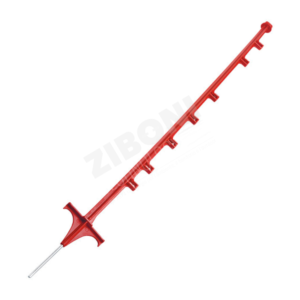 Pali in plastica a 7 isolatori - cf. 10pz