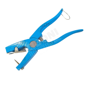 Pinza per targhette auricolari