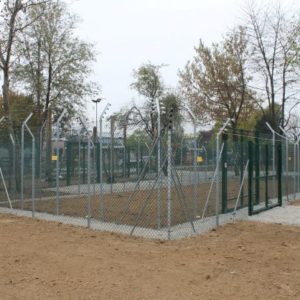 Recinti modulari per riabilitazione carnivori
