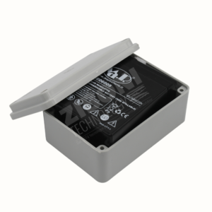 Contenitore in plastica batteria esterna