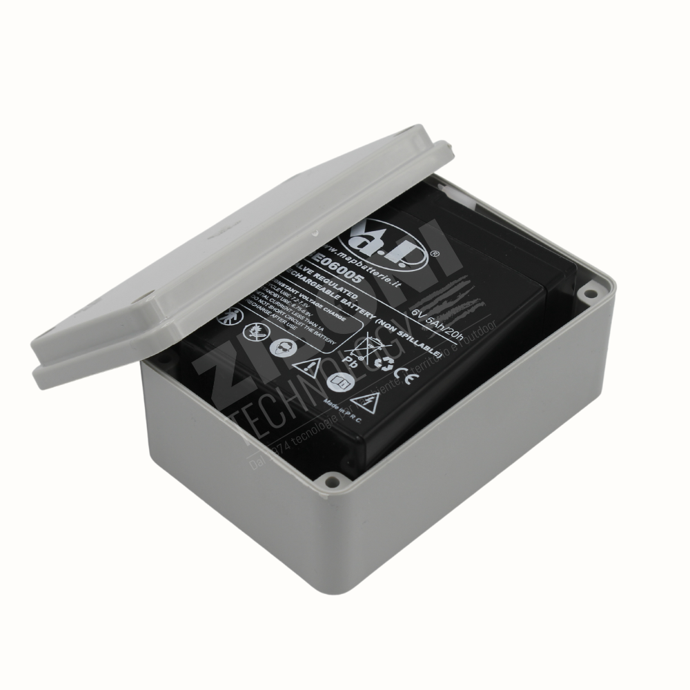 Contenitore in plastica batteria esterna • Ziboni Technology